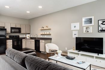 Light finishes to encourage natural light